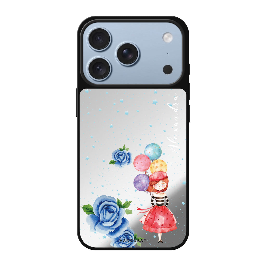 Thumbeina personalized name iPhone 18 Pro Max mirror case