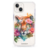 Floral Tiger iPhone 15 Plus Ultra Shockproof Case