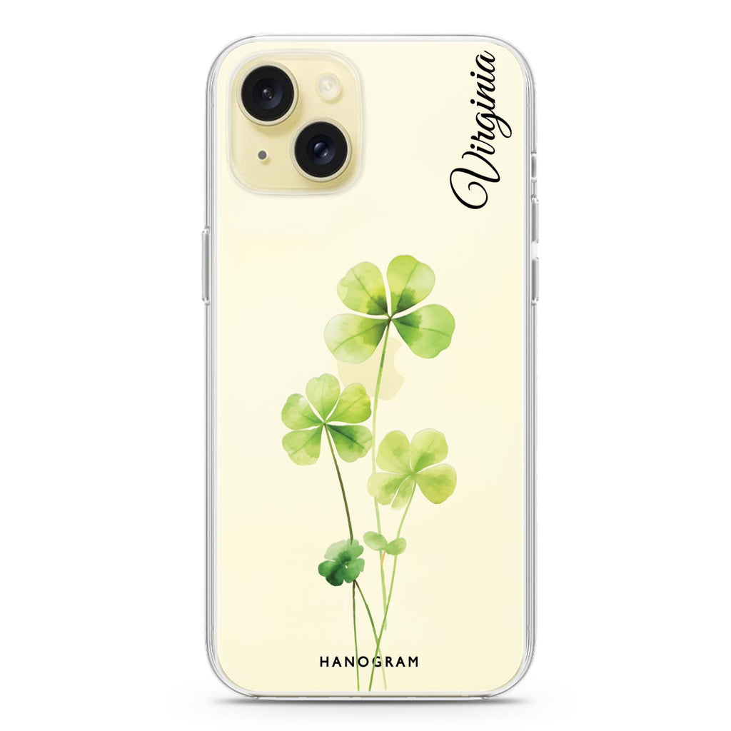 Trinity Blossom iPhone 15 Plus Ultra Clear Case