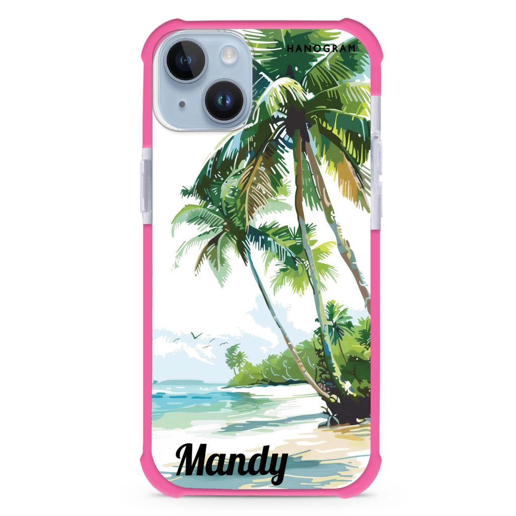 Tropical Tranquility iPhone 15 Plus Ultra Shockproof Case