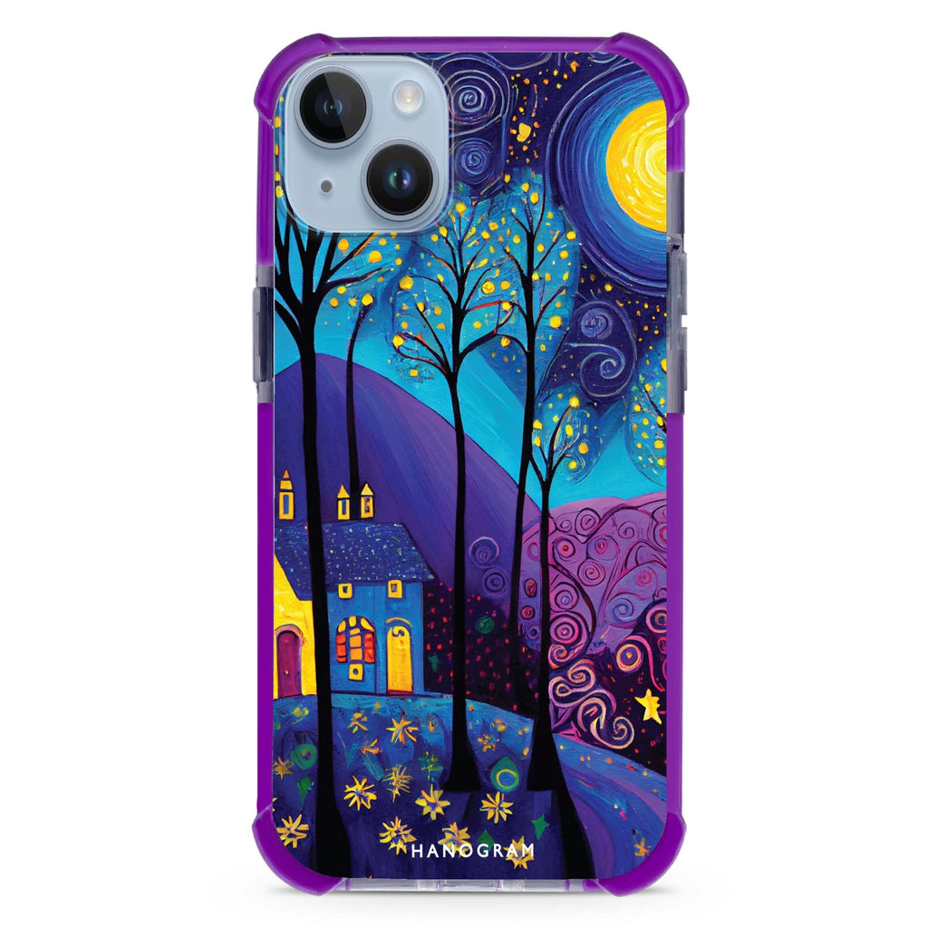 A night iPhone 15 Plus MagSafe Compatible Ultra Shockproof Case
