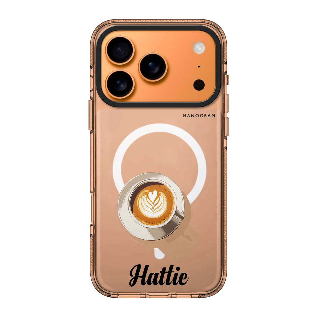 Form & Foam personalized name graphic iPhone 17 Pro Max ultra clear case