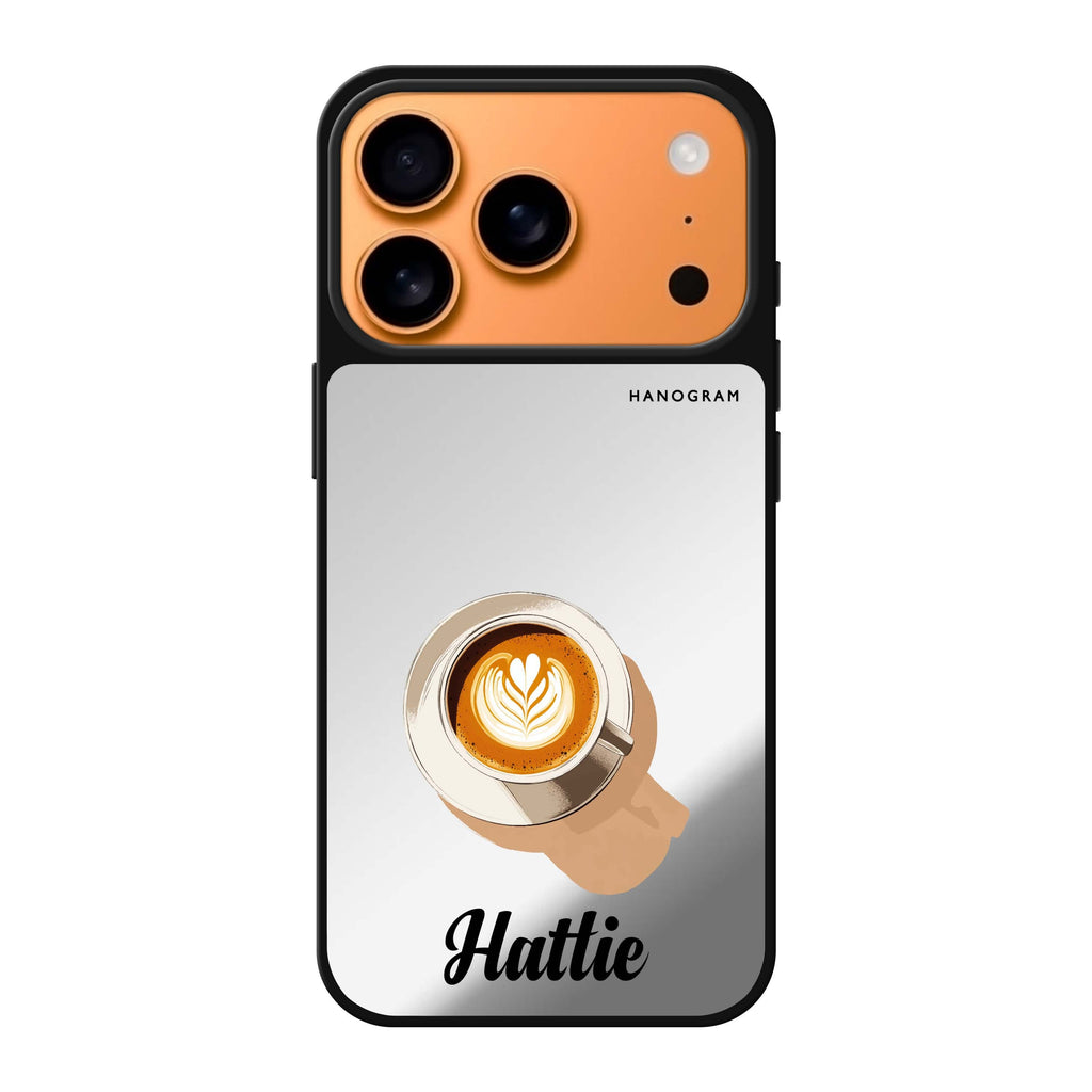 Form & Foam personalized name iPhone 17 Pro Max mirror case