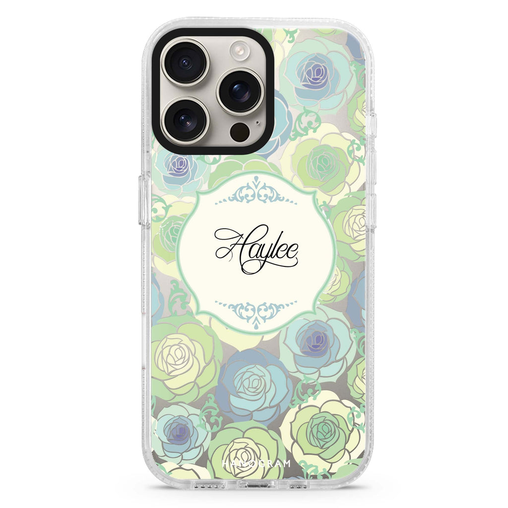 Art of Rose I MagSafe Compatible iPhone 16 Pro Ultra Clear Case - Personalized and Stylish Protection