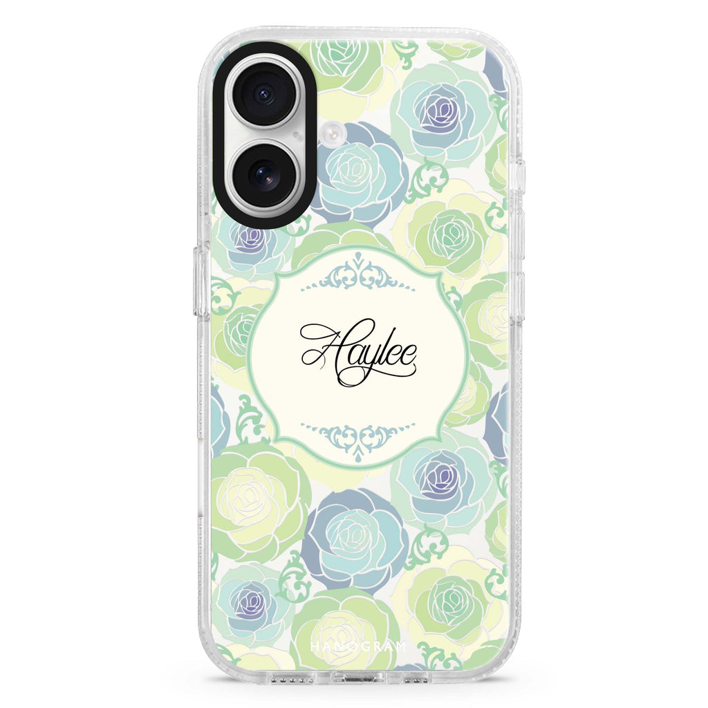 Art of Rose I MagSafe Compatible iPhone 16 Ultra Clear Case - Personalized and Stylish Protection