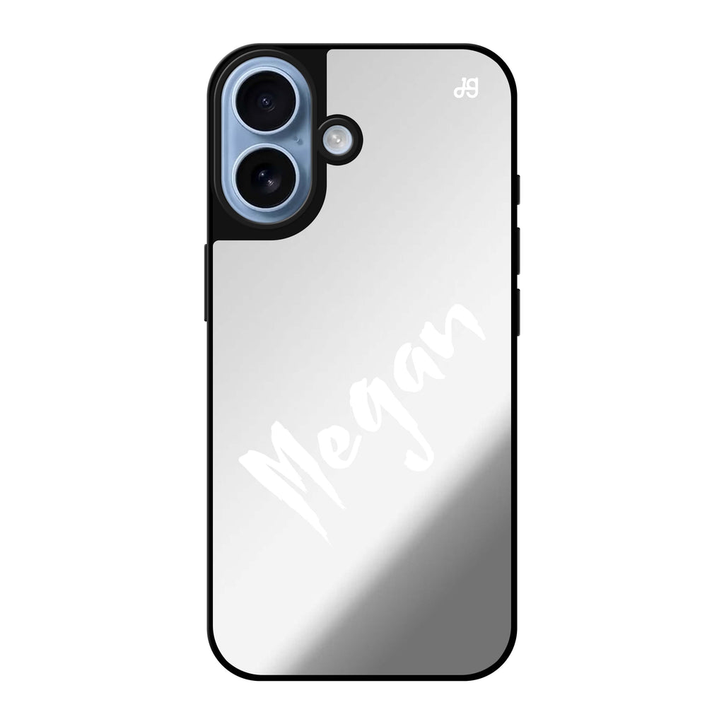 Spooky Custom Charm MagSafe Compatible Mirror Case