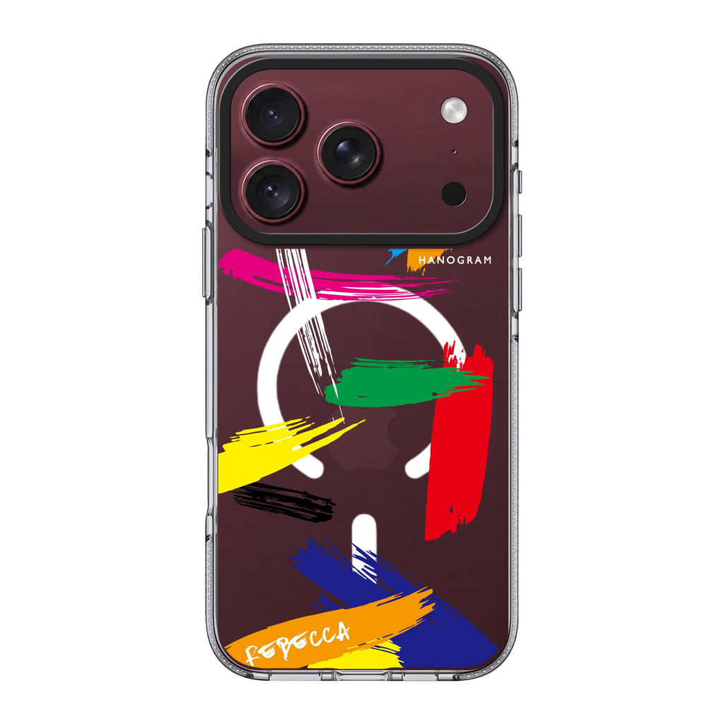 Brush Paint Ultra Clear Case
