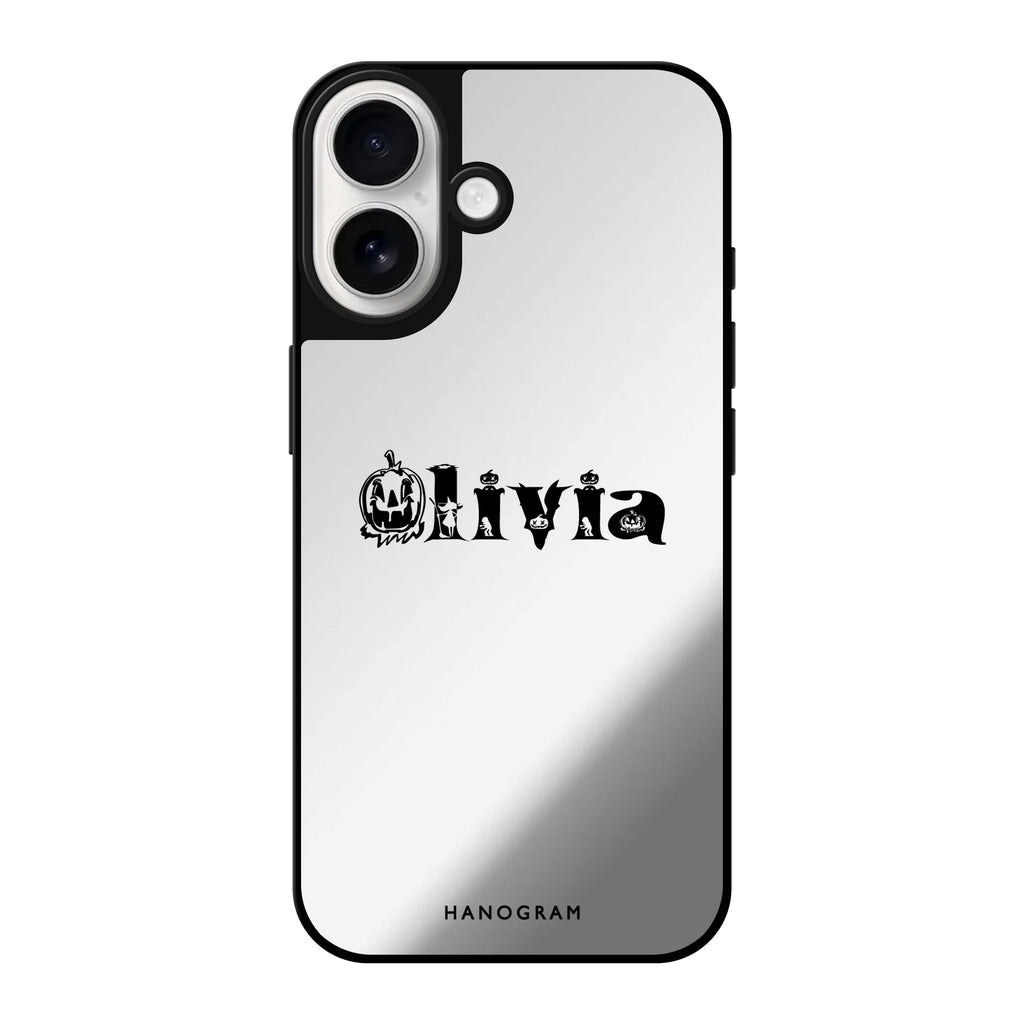 Pumpkin Glow Personal Mirror Case