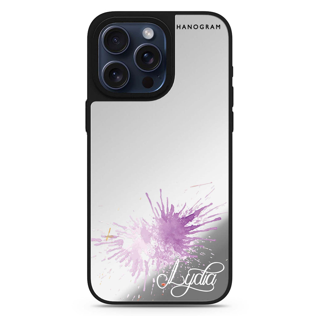 Paint Smash personalized name MagSafe mirror case for iPhone 16/15/14 Pro Max and Pro, main view