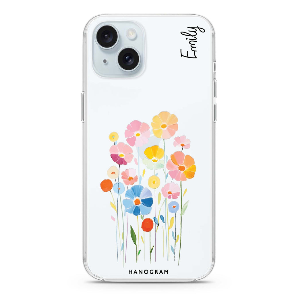 Floral Elegance iPhone Ultra Clear Case
