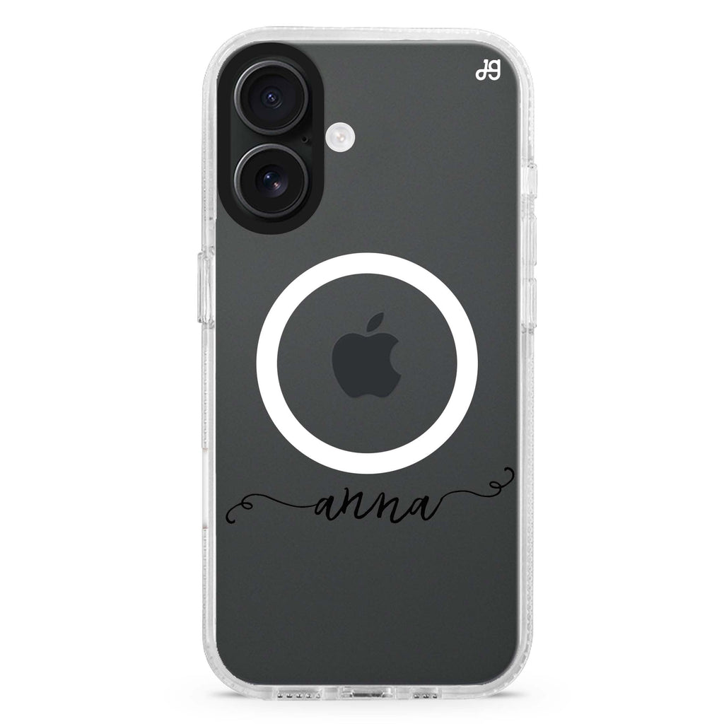 Vine MagSafe Compatible iPhone 16 Ultra Clear Case - Personalized and Stylish Protection