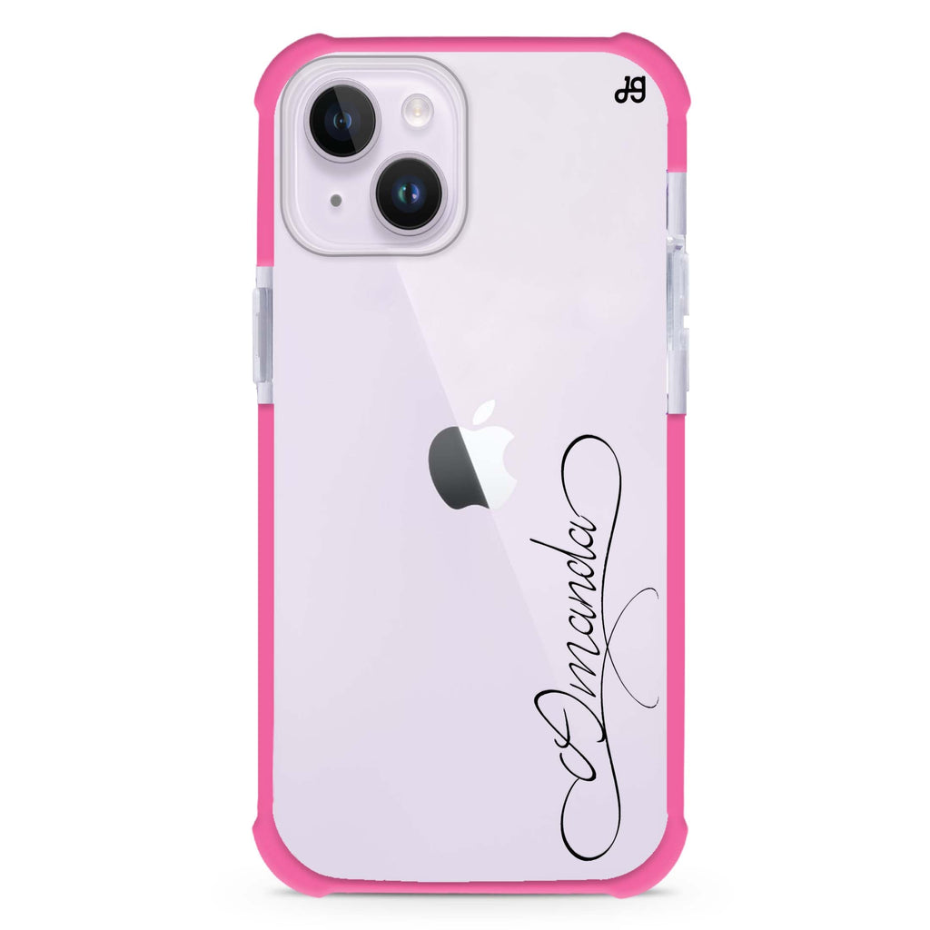 Cursive I iPhone 15 Plus Ultra Shockproof Case