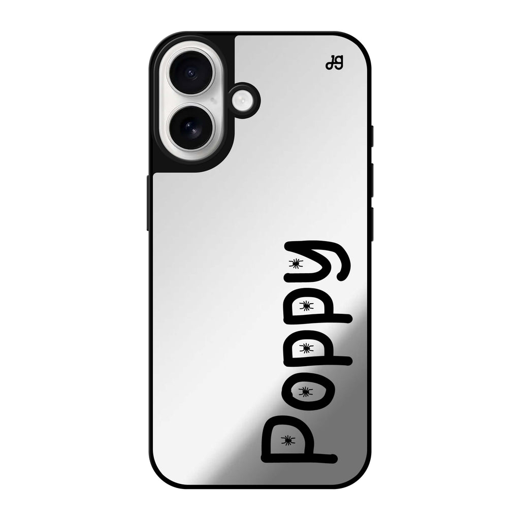 Haunted Lettering MagSafe Compatible Mirror Case