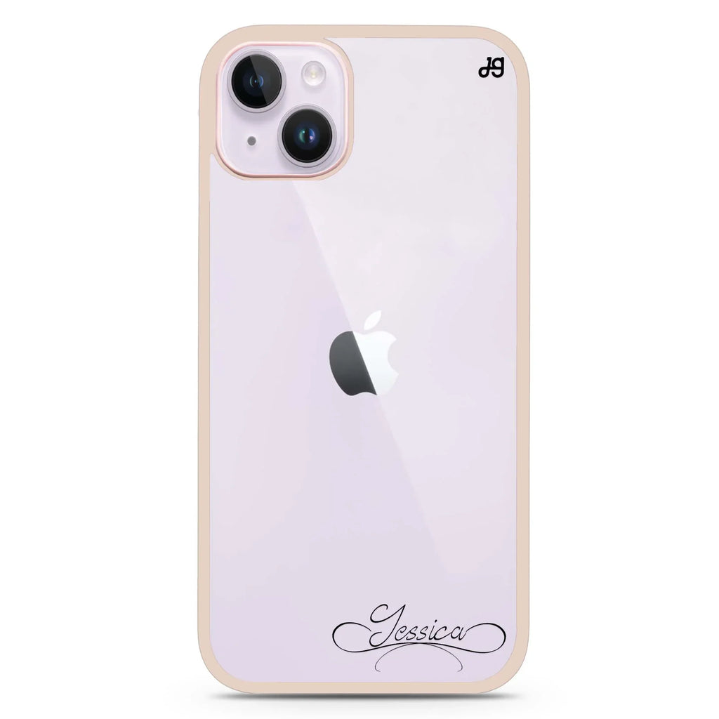 Cursive II iPhone 15 Plus Impact Guard Bumper Case