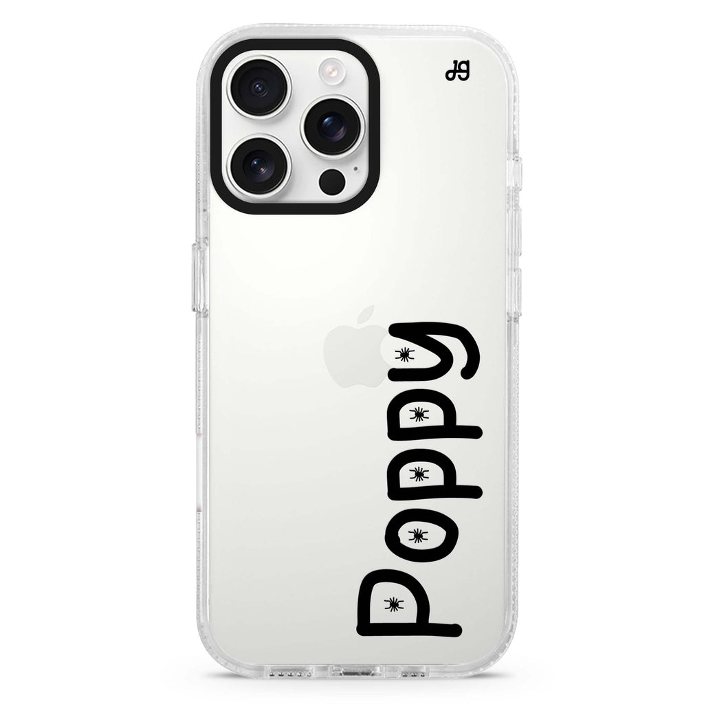 Haunted Lettering iPhone Ultra Clear Case