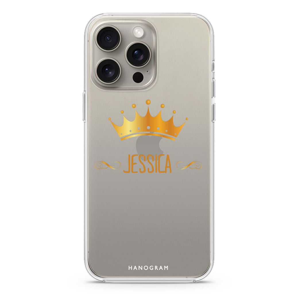 Queen's crown iPhone Ultra Clear Case
