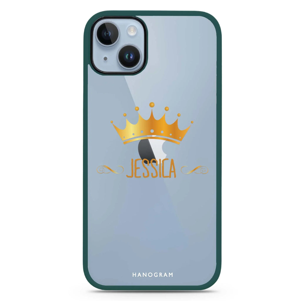 Queen's crown iPhone 15 Impact Guard Bumper Case