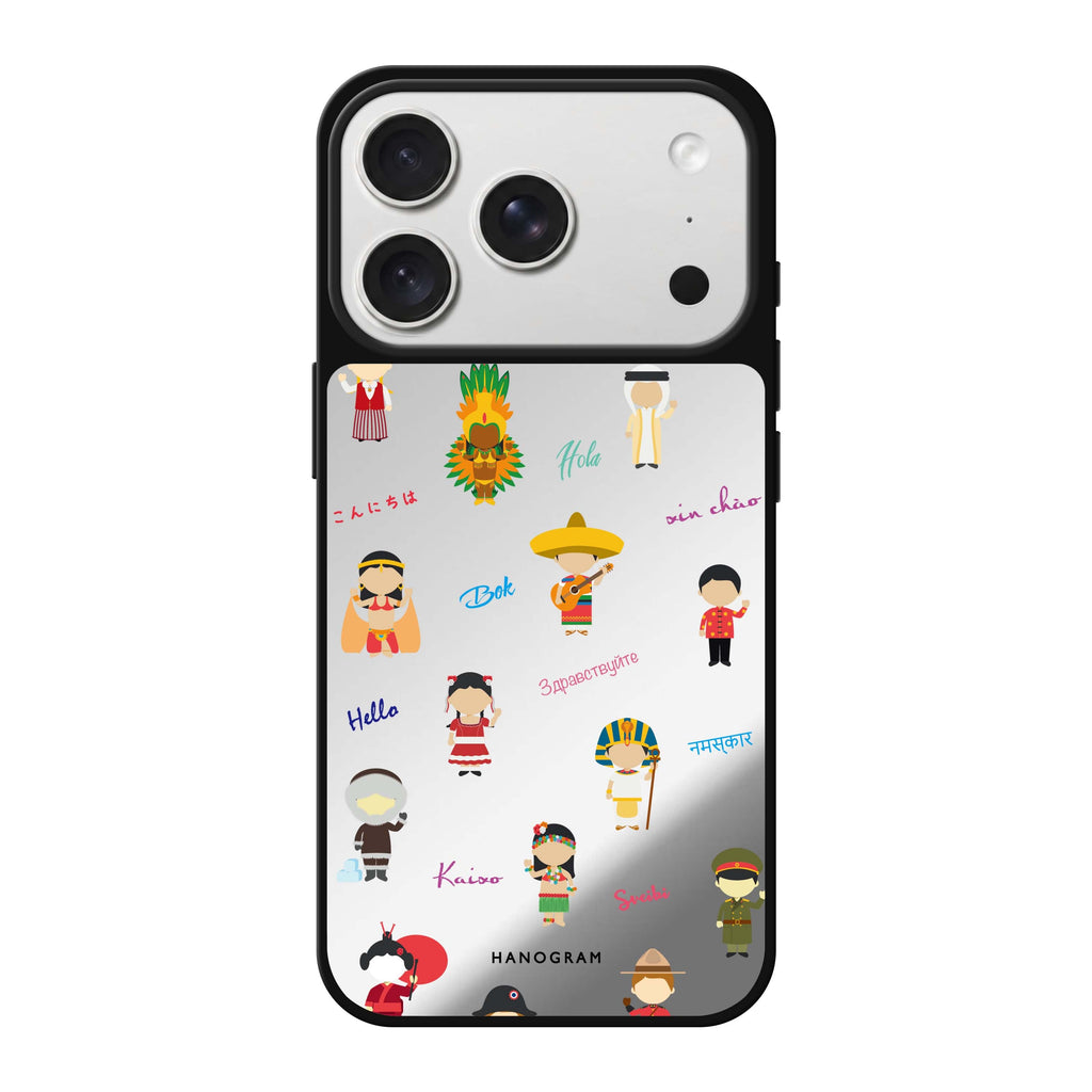 Culture People portrait iPhone 18 Pro Max mirror case
