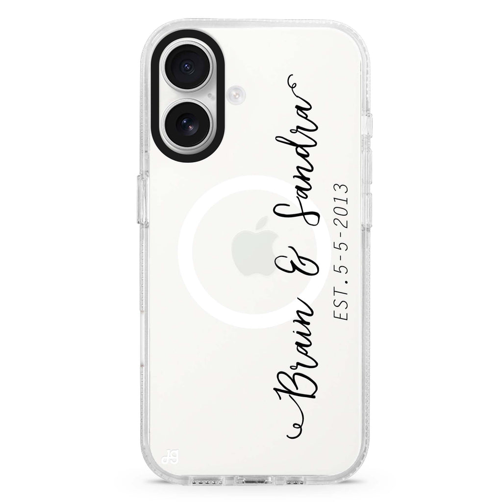 Memory MagSafe Compatible iPhone 16 Ultra Clear Case - Personalized and Stylish Protection
