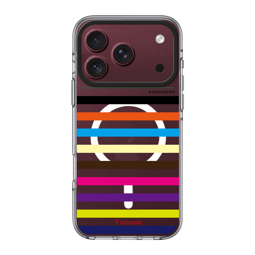 colorful stripe Ultra Clear Case