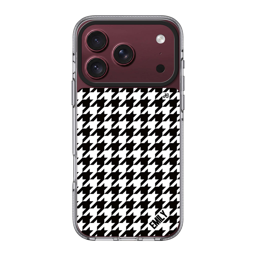 Houndstooth Ultra Clear Case