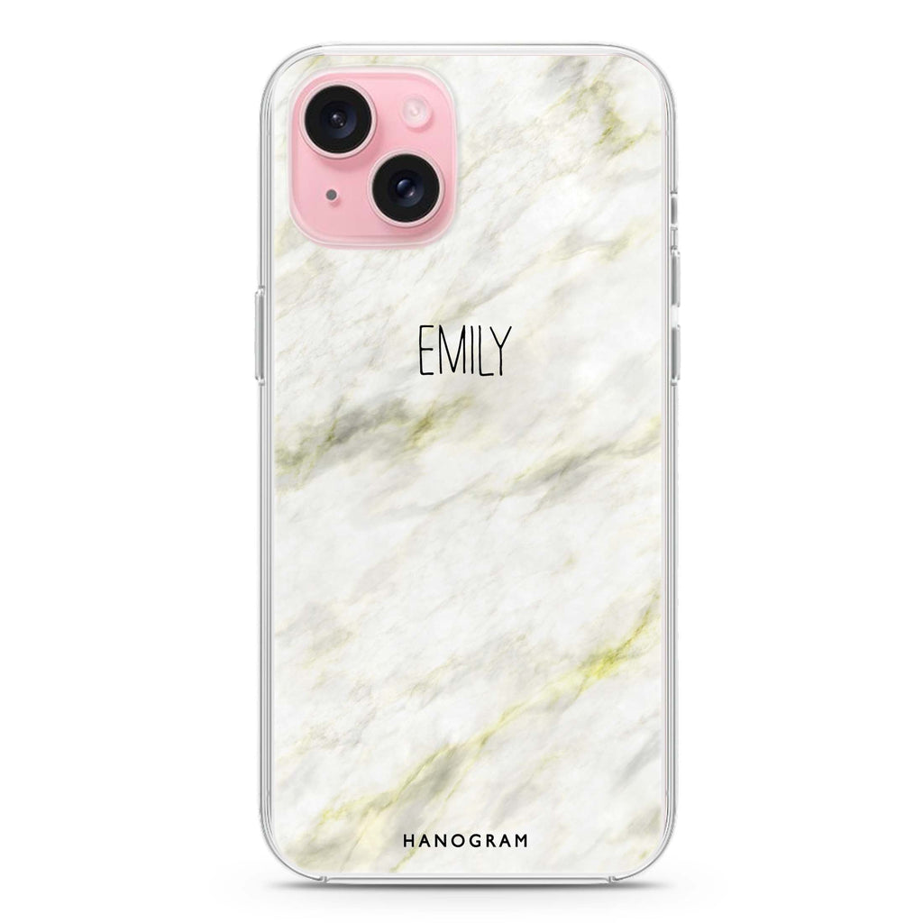 Grand Marble II iPhone 15 Plus MagSafe Compatible Ultra Clear Case