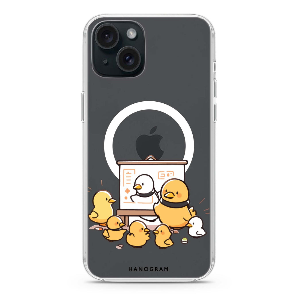 Duck Professor iPhone 15 Plus MagSafe Compatible Ultra Clear Case