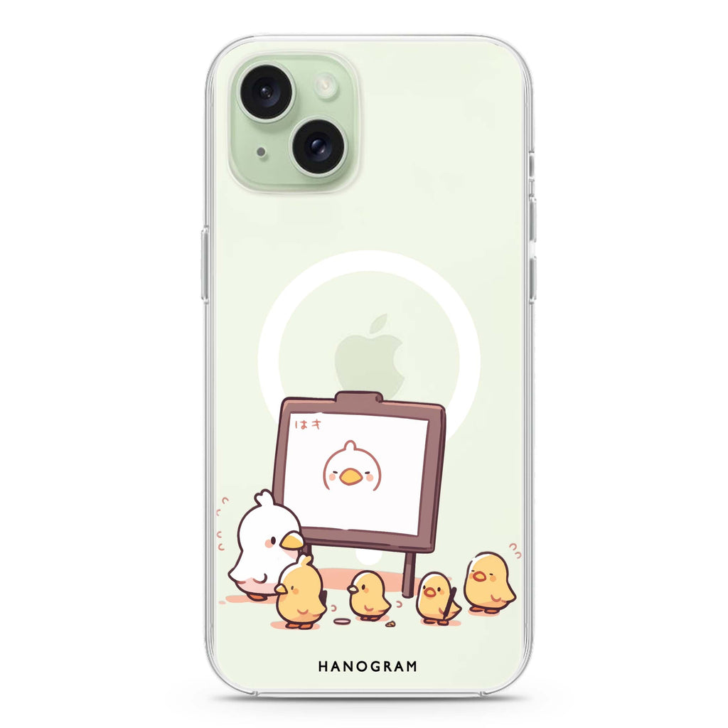 Quack Command iPhone 15 Plus MagSafe Compatible Ultra Clear Case