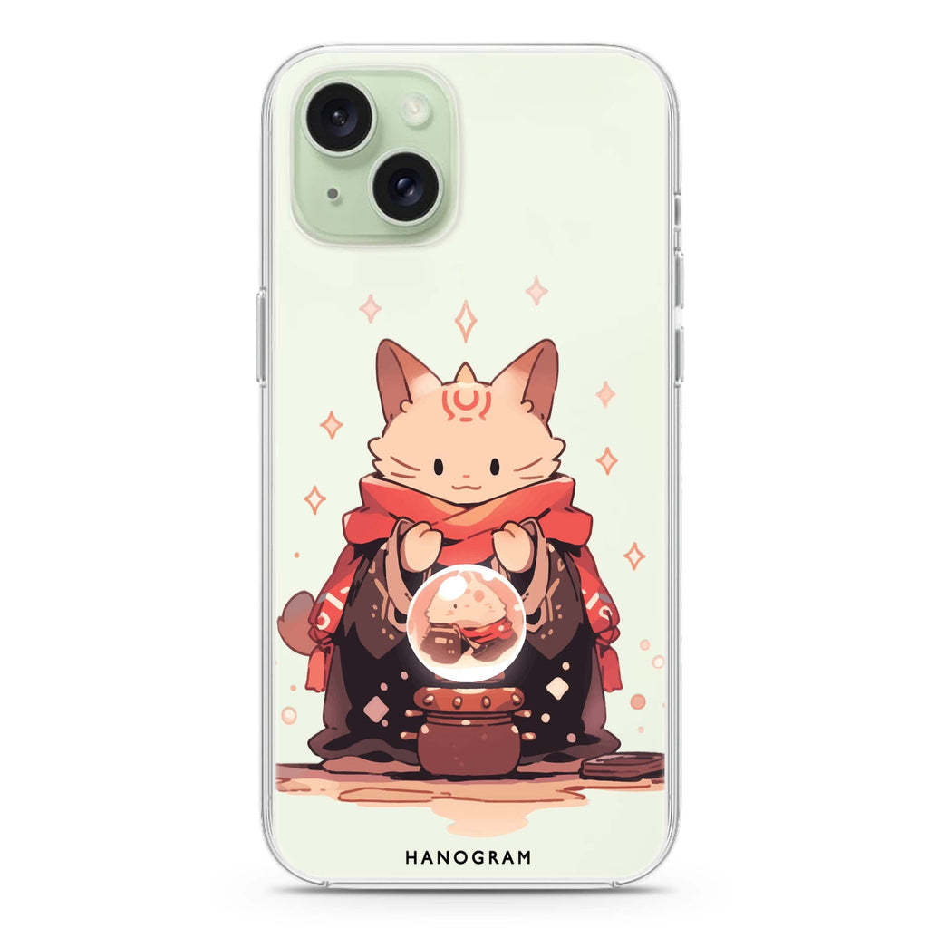 Mystic Feline iPhone 15 Plus Ultra Clear Case