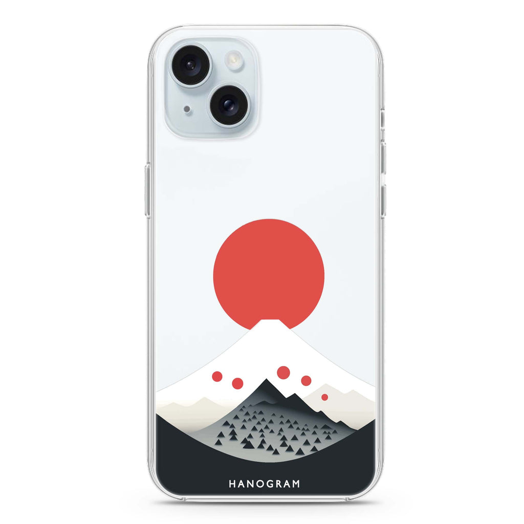 Fuji Majesty iPhone 15 Plus Ultra Clear Case