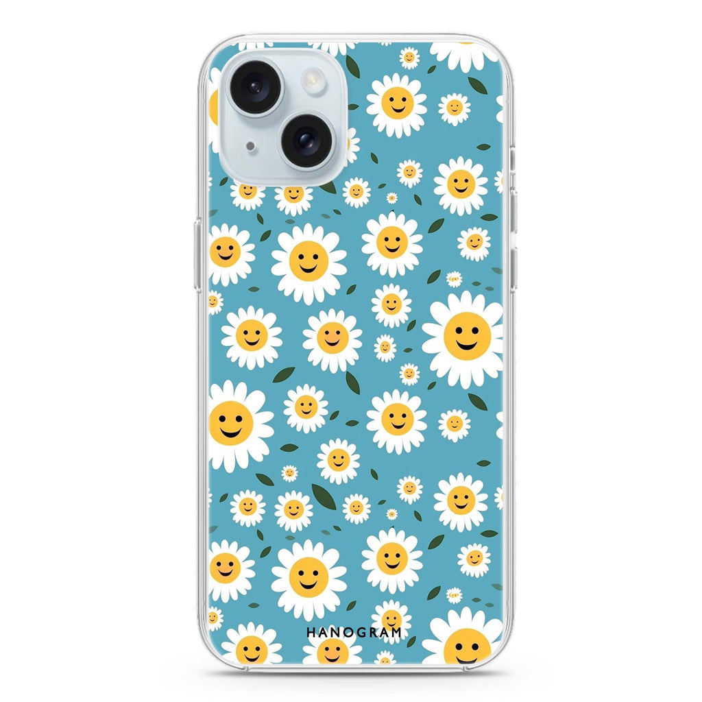 Daisy Disco iPhone 15 Plus MagSafe Compatible Ultra Clear Case