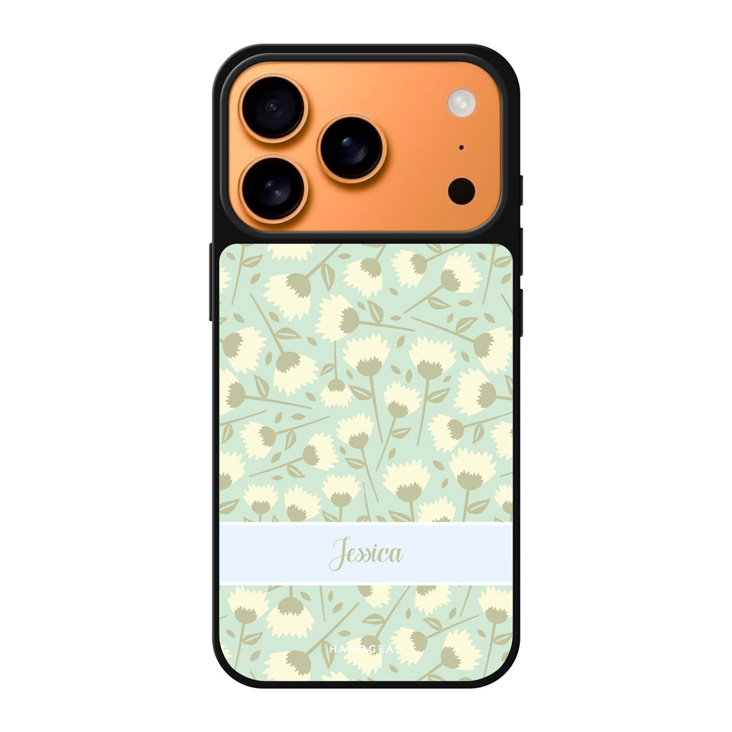 Cosy personalized name iPhone 17 Pro Max mirror case
