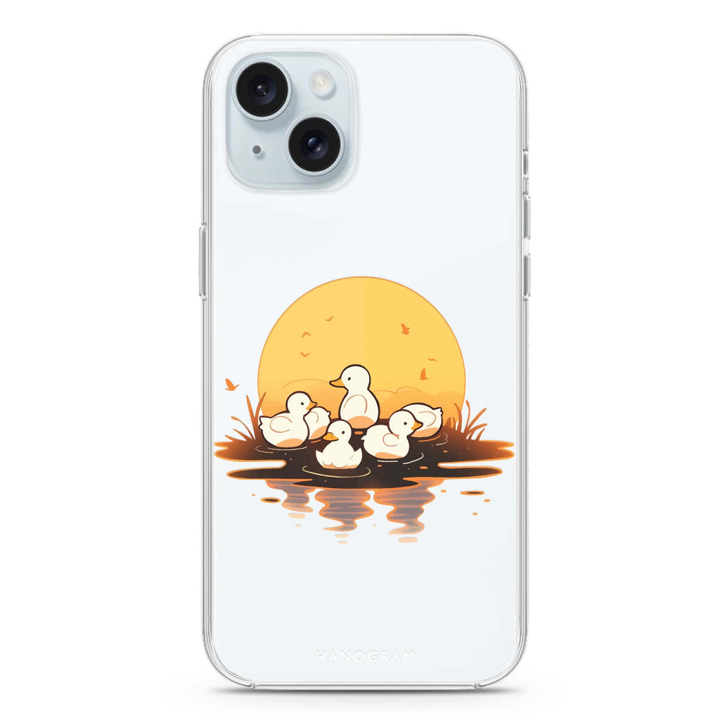 Dawn Duck Drift iPhone 15 Plus Ultra Clear Case