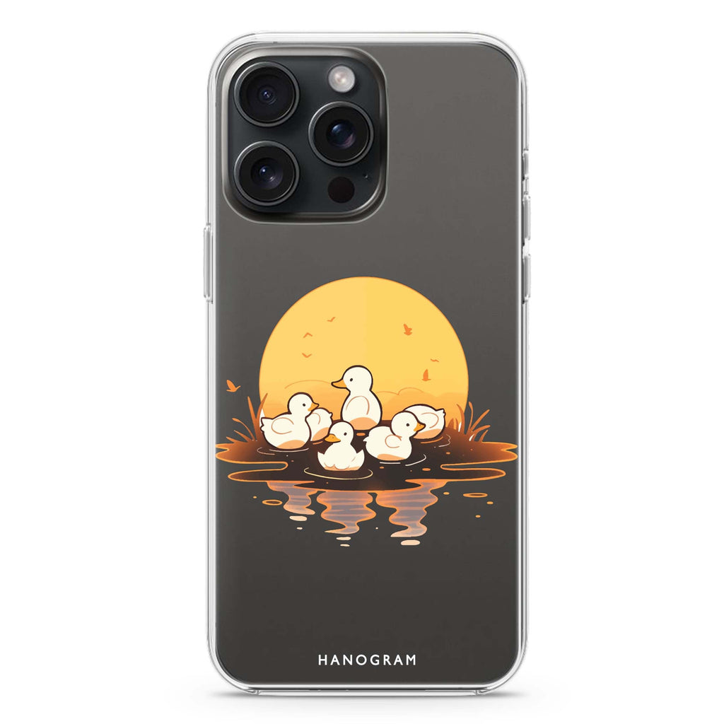 Dawn Duck Drift iPhone Ultra Clear Case