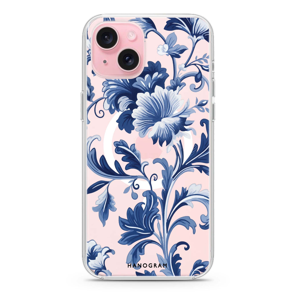 Sky Botanica iPhone 15 Plus MagSafe Compatible Ultra Clear Case