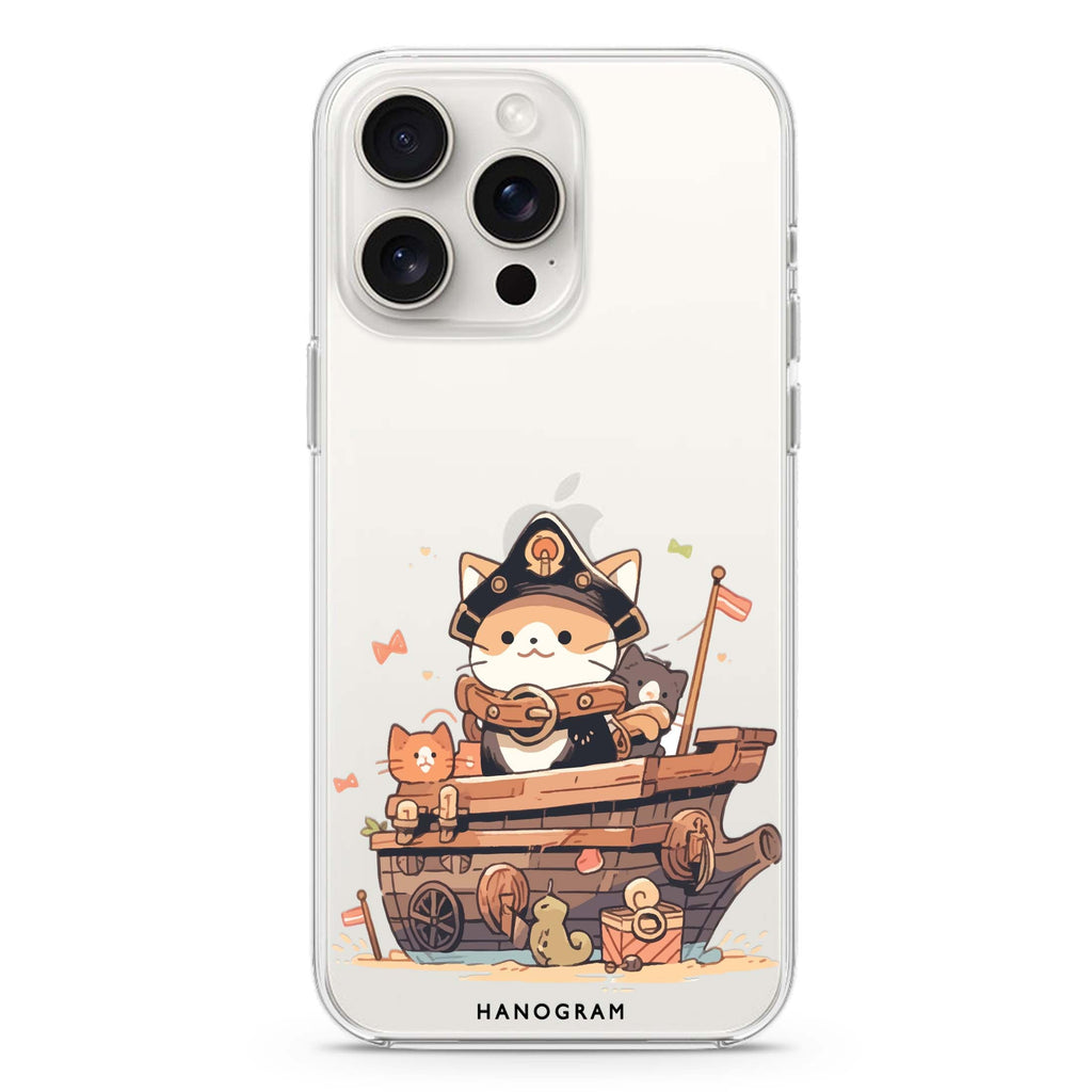 Buccaneer Kitty iPhone Ultra Clear Case
