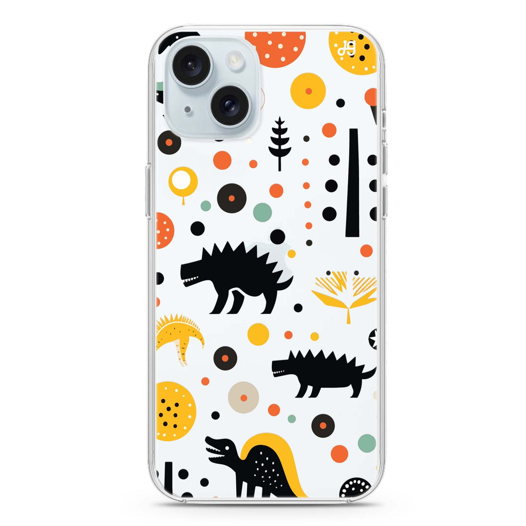 Cuddly Rex iPhone 15 Plus Ultra Clear Case