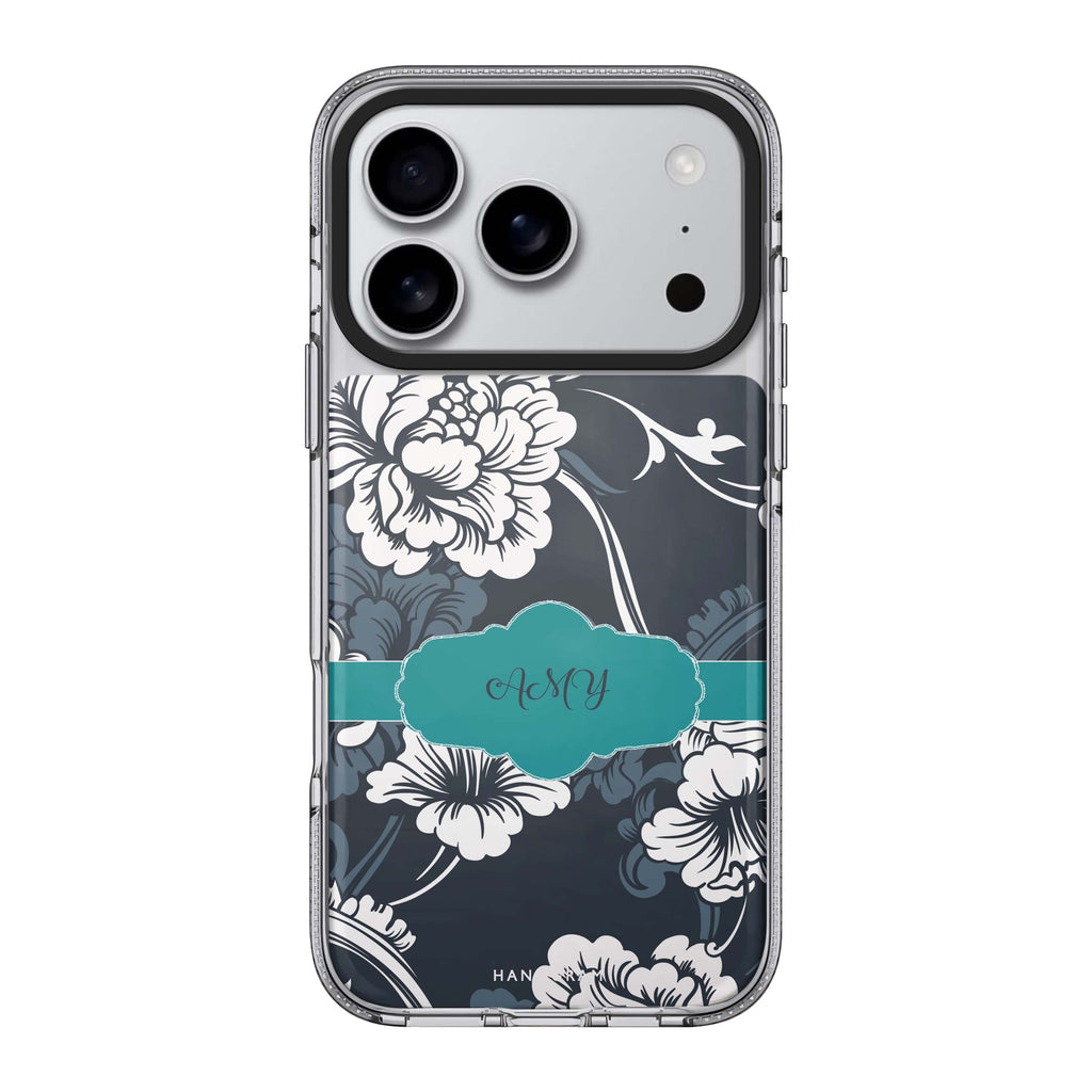Ceramic Art personalized name abstract iPhone 17 Pro Max ultra clear case