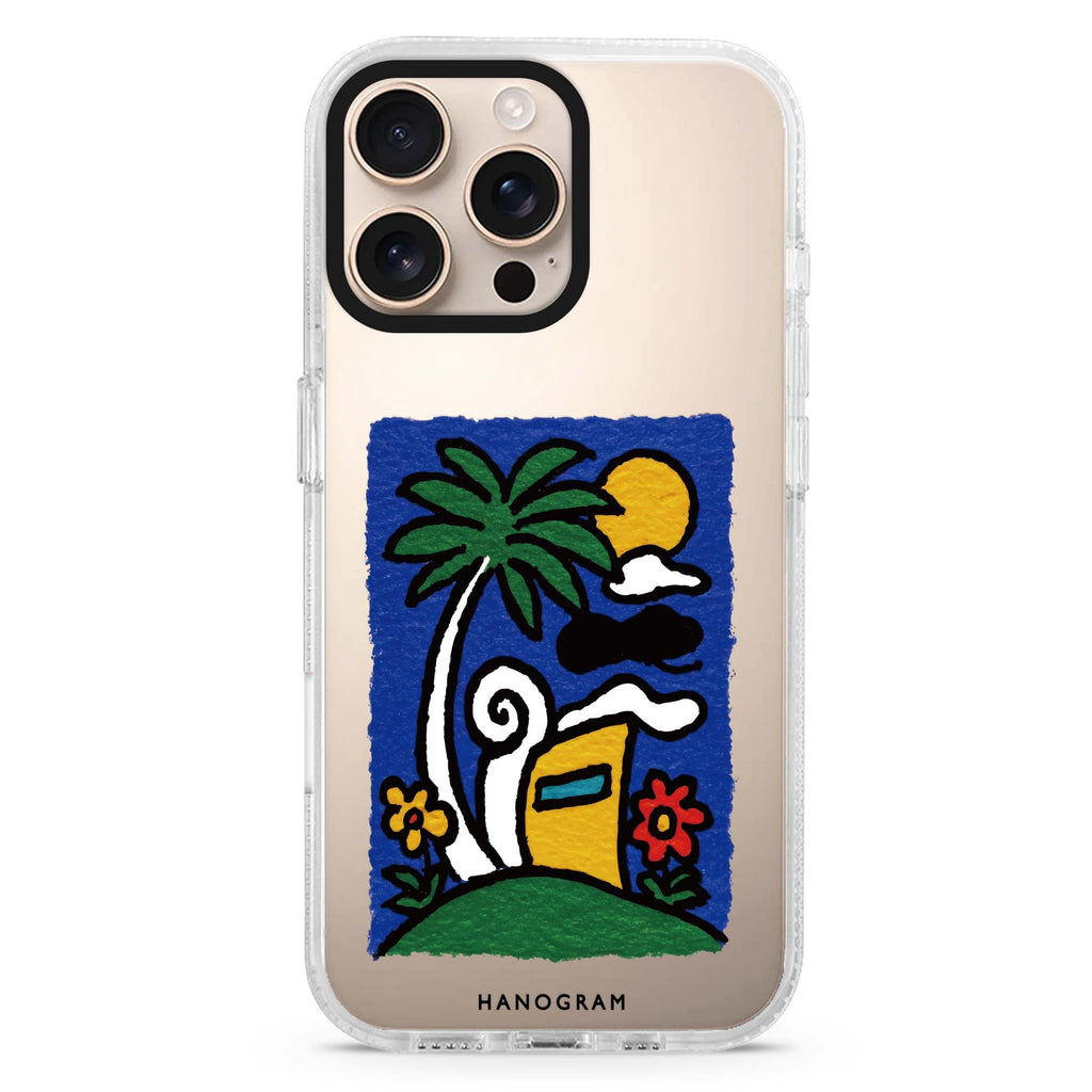 Golden Sun Seal iPhone Ultra Clear Case