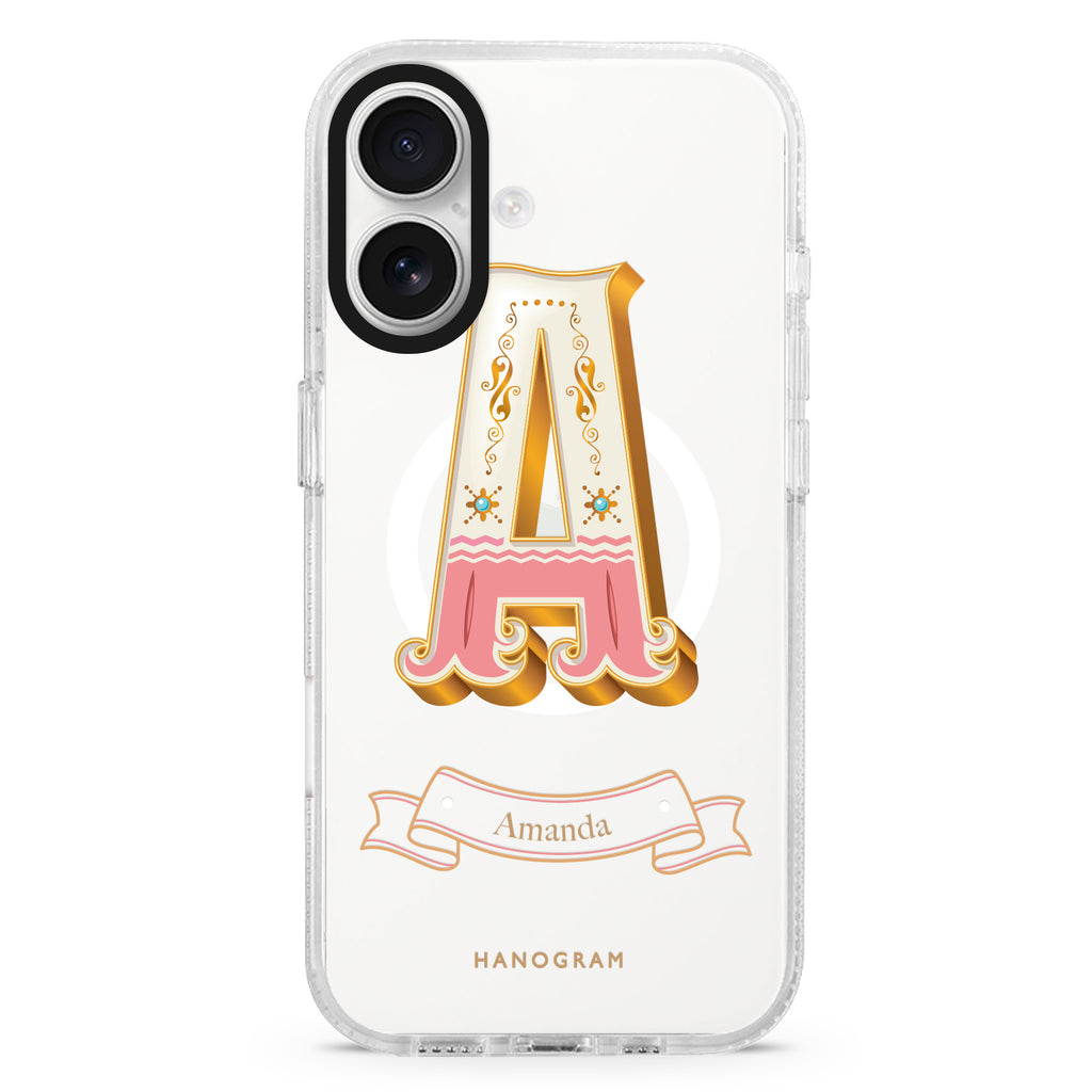 Circus monogram MagSafe Compatible Ultra Clear Case