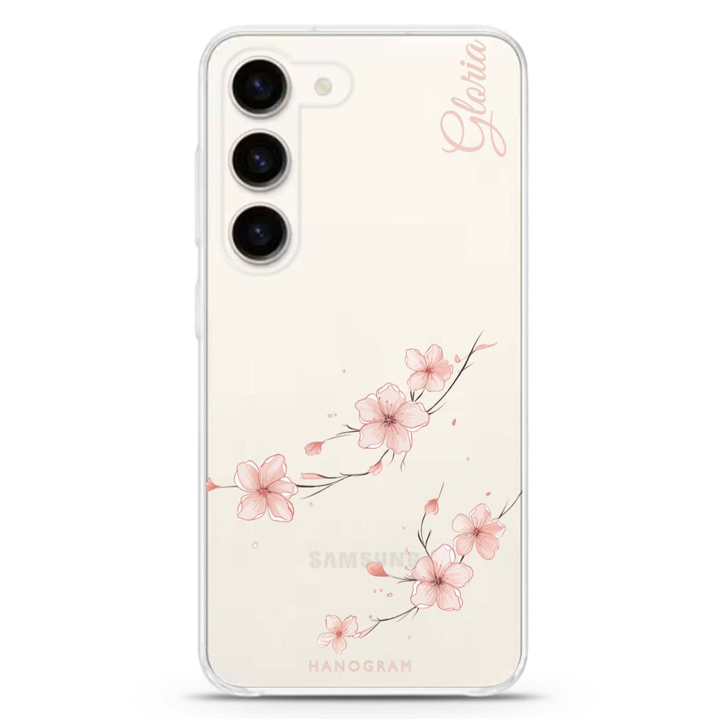 Sakura Spirit Ultra Clear Case for Galaxy S23