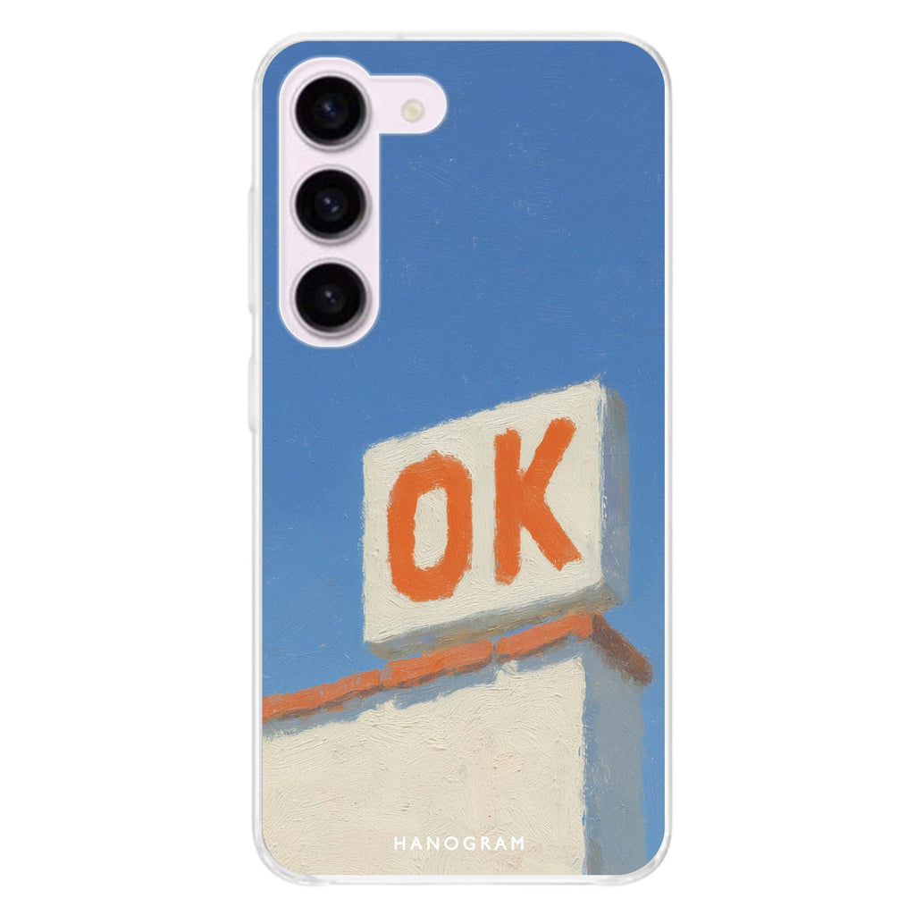 Sky Says OK Samsung Galaxy Ultra Clear Case