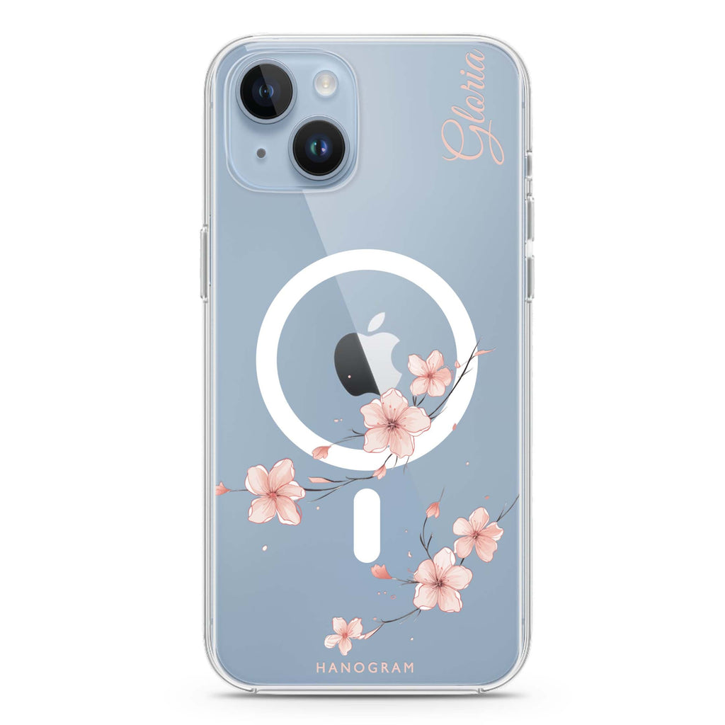 Sakura Spirit iPhone 14 MagSafe Compatible Ultra Clear Case