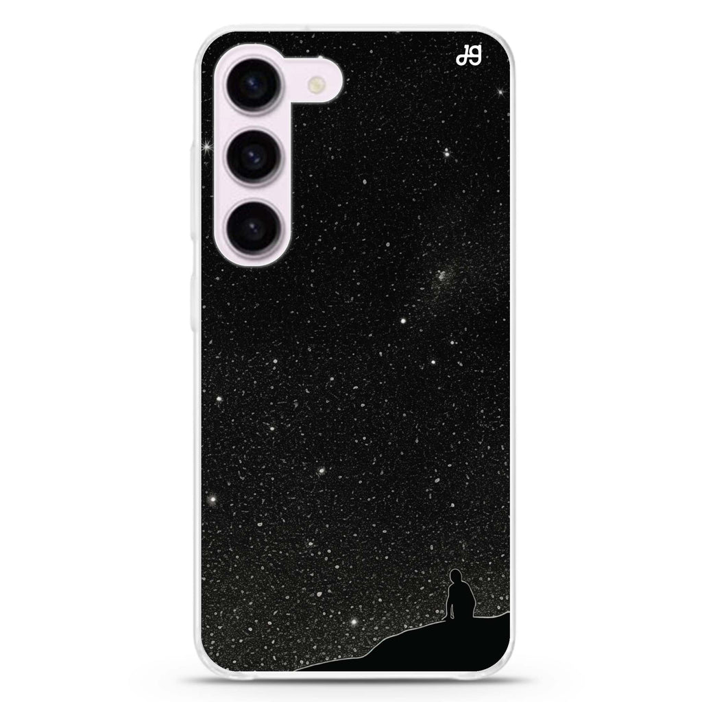 Starlit Wonder ultra-clear case for Samsung Galaxy S23/S22, front view