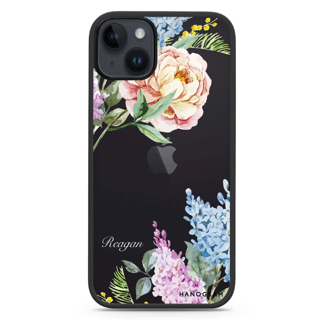 Tropical Floral iPhone 15 Impact Guard Bumper Case