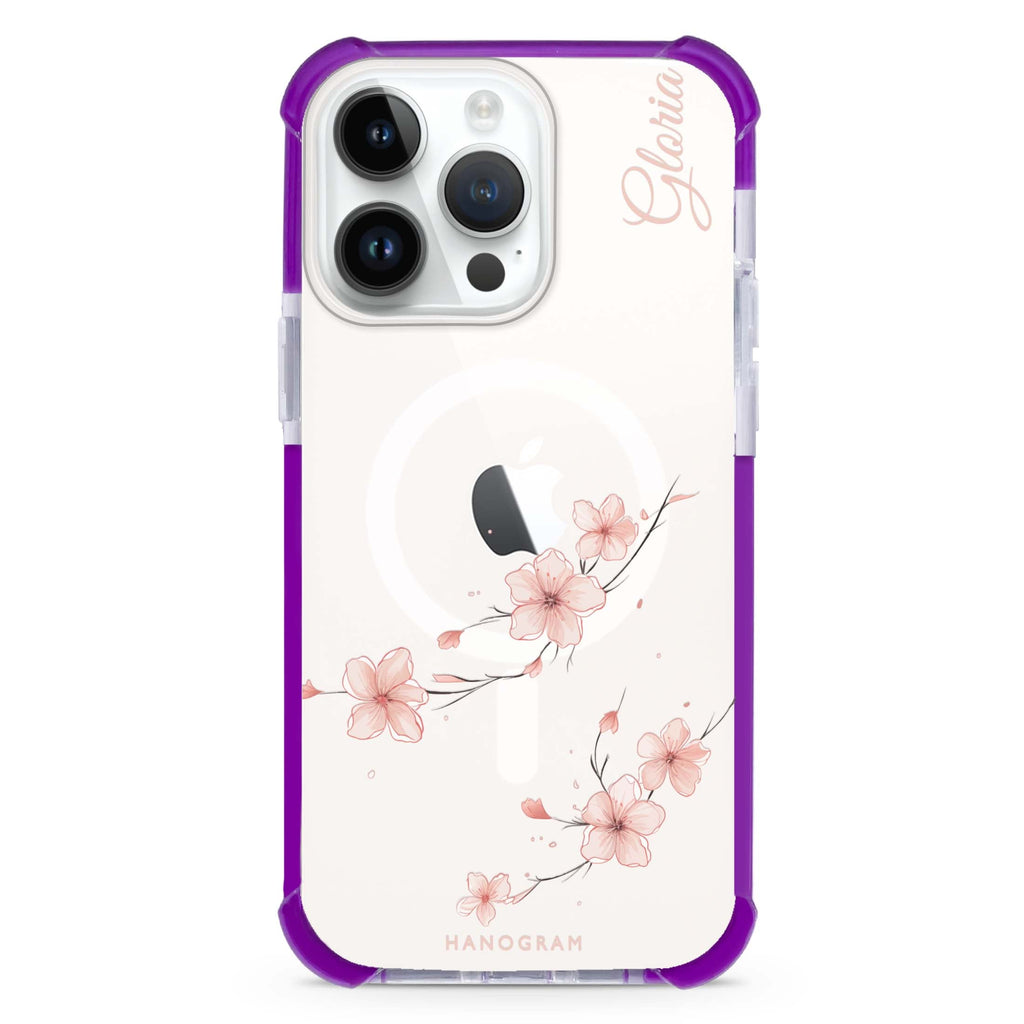 Sakura Spirit iPhone 14 Pro MagSafe Compatible Ultra Shockproof Case