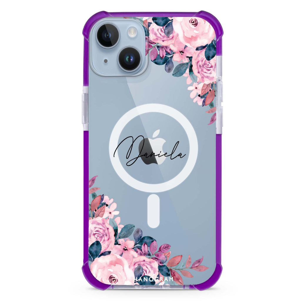 Blossom Breeze iPhone 15 Plus MagSafe Compatible Ultra Shockproof Case