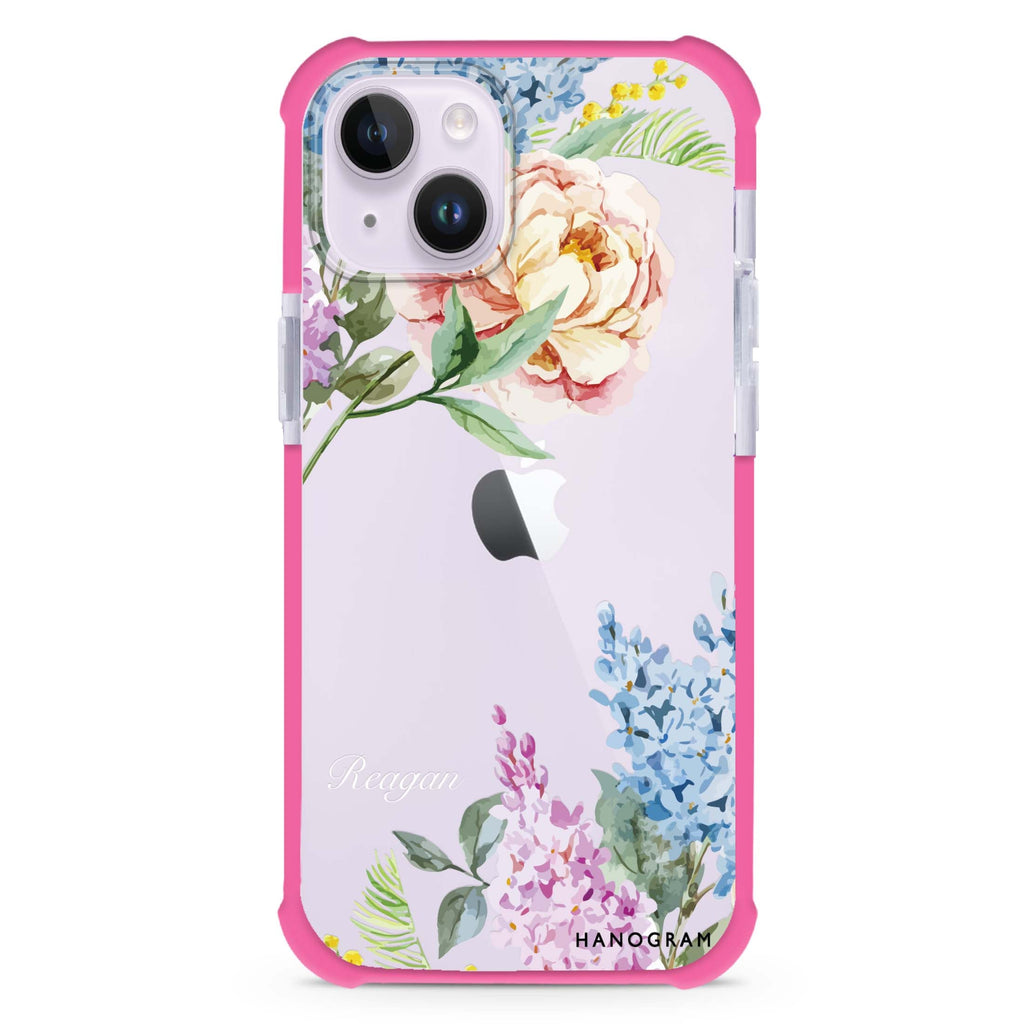 Tropical Floral iPhone 15 Plus Ultra Shockproof Case