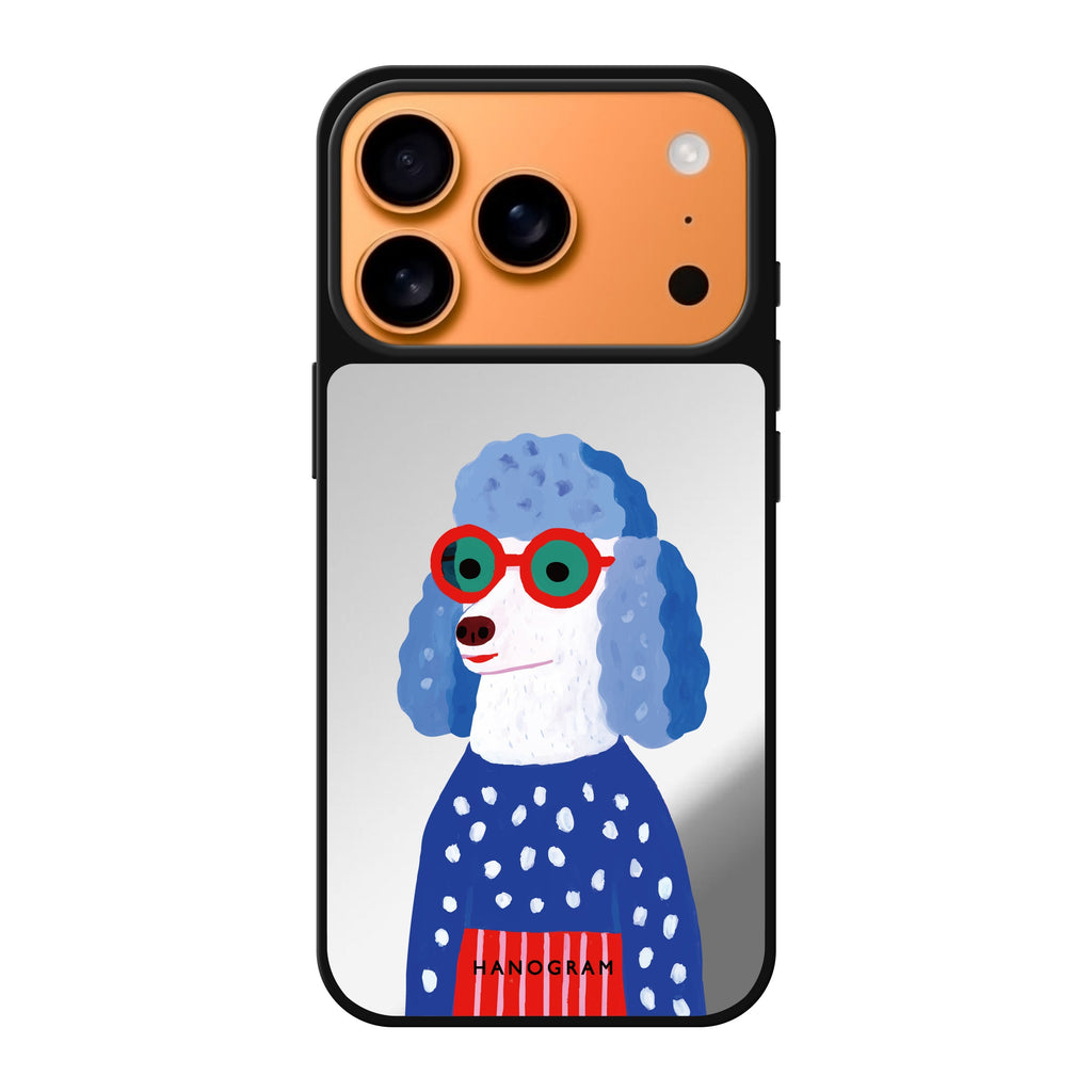 Groove Doggo dog animal cute iPhone 17 Pro Max mirror case