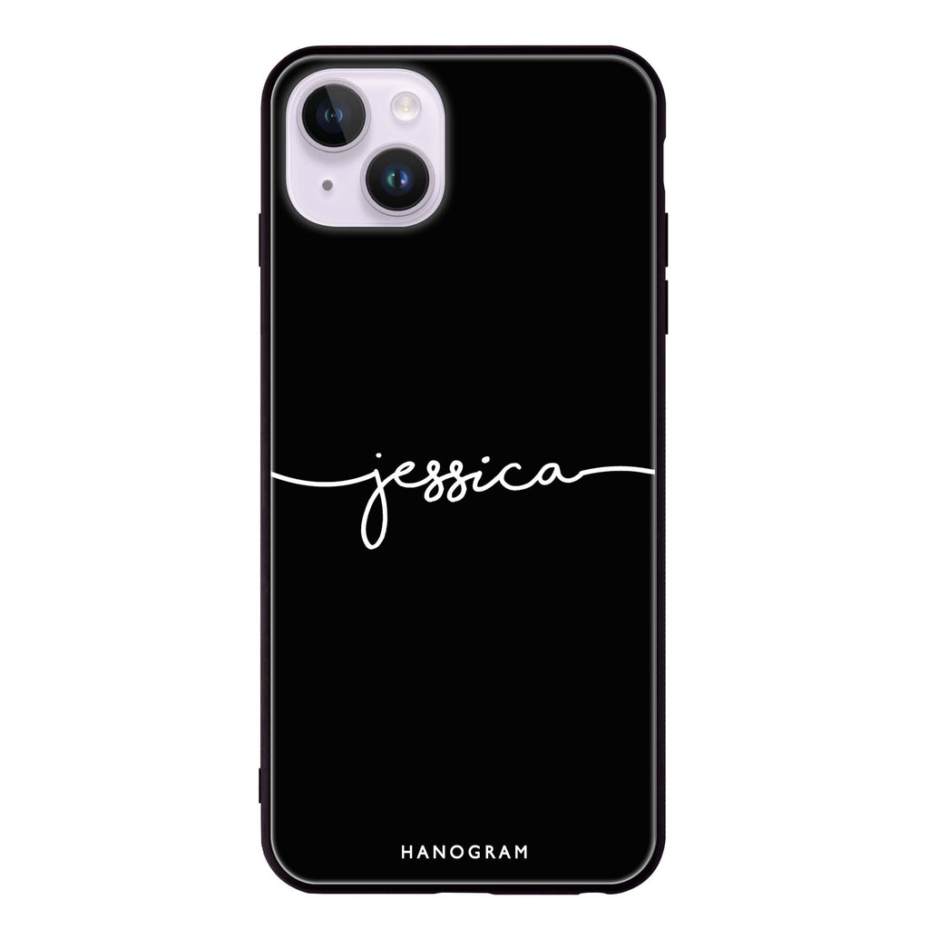 Handwritten iPhone 14 Plus Glass Case